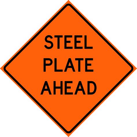 house name plates metal|steel plate ahead sign.